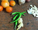 लबाबदार टमाटर बैंगन (Lababdar tamatar baingan recipe in hindi) रेसिपी चरण 1 फोटो