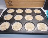 Mandulás-sárgabarackos gyors muffin recept fázis 3 fotója