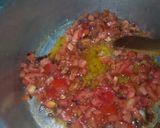 A picture of step 2 of Indomie. Pasta challenge #plus3ingredients.