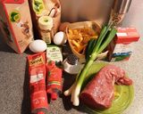 Gratinierte Eierpfannkuchen Rezeptschritt 1 Foto