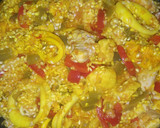 Foto del paso 4 de la receta: Paella con gambones y pollo 🥘