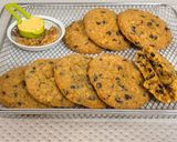 A picture of step 19 of Dark Chocolate Walnut Maize Cookies.