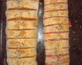 Foto del paso 3 de la receta: Arrollado de ricota, remolacha, queso y nuez
