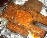 Foto del paso 10 de la receta: Pan de carne individual relleno de jamón, salsa fileto y muzzarella