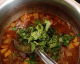 A picture of step 6 of Lauki ki sabzi.