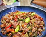 Foto langkah ke 4 dari resep Cumi Asin Kecombrang.