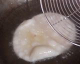 A picture of step 4 of Batura poori.