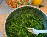 A picture of step 3 of Perfect Tabbouleh.