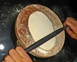 A picture of step 10 of Curd naan.
