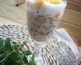 Foto del paso 4 de la receta Copas con quinoa, leche de coco y mango - veggie