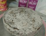 Golden painted choc cake design.... recipe step 11 photo