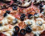 Foto del paso 7 de la receta: Pizza multicereales con Portobello