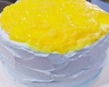 Hình bước làm 6 của món Bánh sinh nhật nhân sầu riêng
