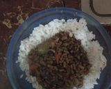 A picture of step 5 of Western ndengu stew.