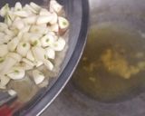 A picture of step 2 of Aloo methi.