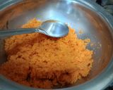 A picture of step 5 of Instant coconut stuffed dryfruits bread peda.