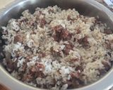 Foto del paso 3 de la receta: Fajitas de trigo con arroz y albóndigas