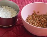 A picture of step 1 of Dosai with Horse gram.