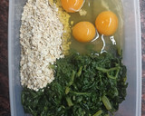 Foto del paso 1 de la receta: Hamburguesas vegetarianas de espinaca y avena