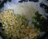 Corn capsicum cheese tarts recipe step 2 photo