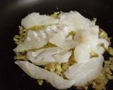 Foto del paso 5 de la receta Alcachofas salteadas con bacalao
