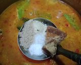 Foto langkah ke 3 dari resep Gulai Jantung Pisang dan Tahu.