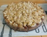A picture of step 4 of Polish Apple Pie my way.