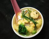প্ৰণ স্যুপ (prawn soup recipe in Bengali) রেসিপির ধাপ 5 ছবি
