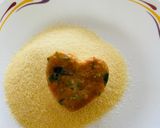 A picture of step 6 of Heart shape cutlets.