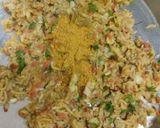 A picture of step 2 of Maggilicious Veg Burger.
