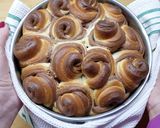 Foto del passaggio 7 della ricetta Torta di rose bicolore (pan brioche)