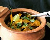 A picture of step 3 of Champaran Handi Kathal (Raw Jackfruit Curry - Bihari style).