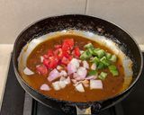 A picture of step 6 of Manchurian Chaat.