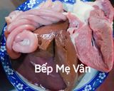 Hình bước làm 3 của món Bún xào nghệ lòng