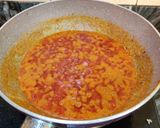 A picture of step 8 of KADHAI PANEER..