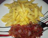 A picture of step 2 of Chips and Sauce.