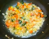 A picture of step 4 of Kerala Egg Roast.