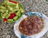 Hình bước làm 1 của món Bò Nướng Xiên Que