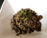A picture of step 2 of My Haggis and Mint Sauce.😀.