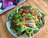 Hình bước làm 6 của món Gỏi Tỏi Non Lý Sơn