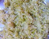 A picture of step 1 of Lauki Kofta Curry.