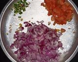 A picture of step 1 of Besan chilla.