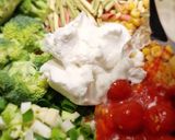 Krémes, zöldséges fusilli (vegán) recept fázis 2 fotója