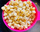 A picture of step 2 of Corn Sabji.