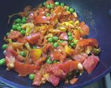 A picture of step 5 of Quick Tomato Curry.