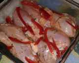 Foto del paso 1 de la receta: Muslos de pollo al pimentón