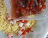 Foto del paso 4 de la receta: Ensalada de Arroz con Kanikama y Pico de Gallo