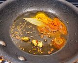 A picture of step 2 of Paneer Masala.