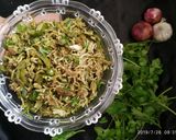 A picture of step 8 of Coriander masala rice.