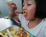 รูปขั้นตอนการทำที่ 4 ของ อาหารเด็ก ไข่ดาวทรงเครื่อง